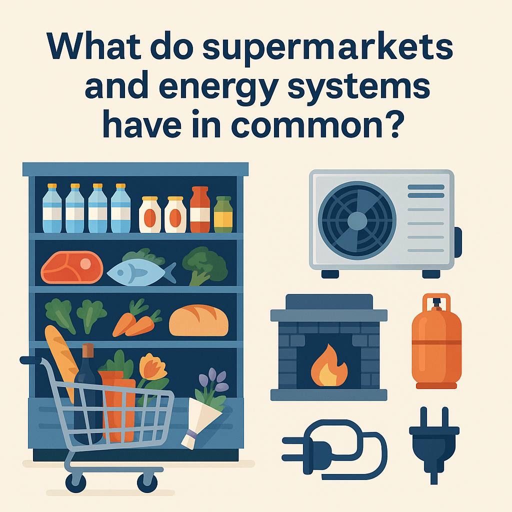 What do supermarkets and energy systems have in common?